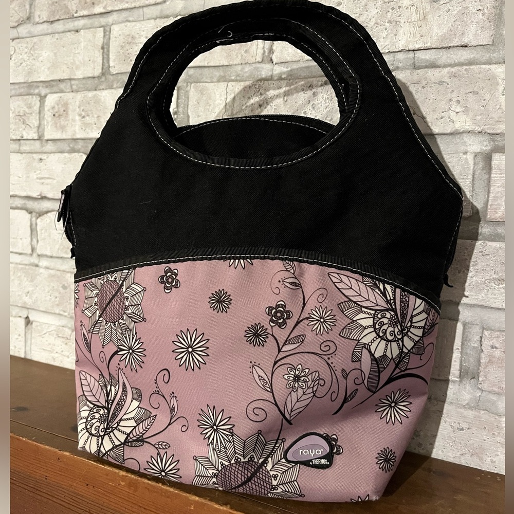 Rays by Thermos Purple‎ and Black Lunch Bag
